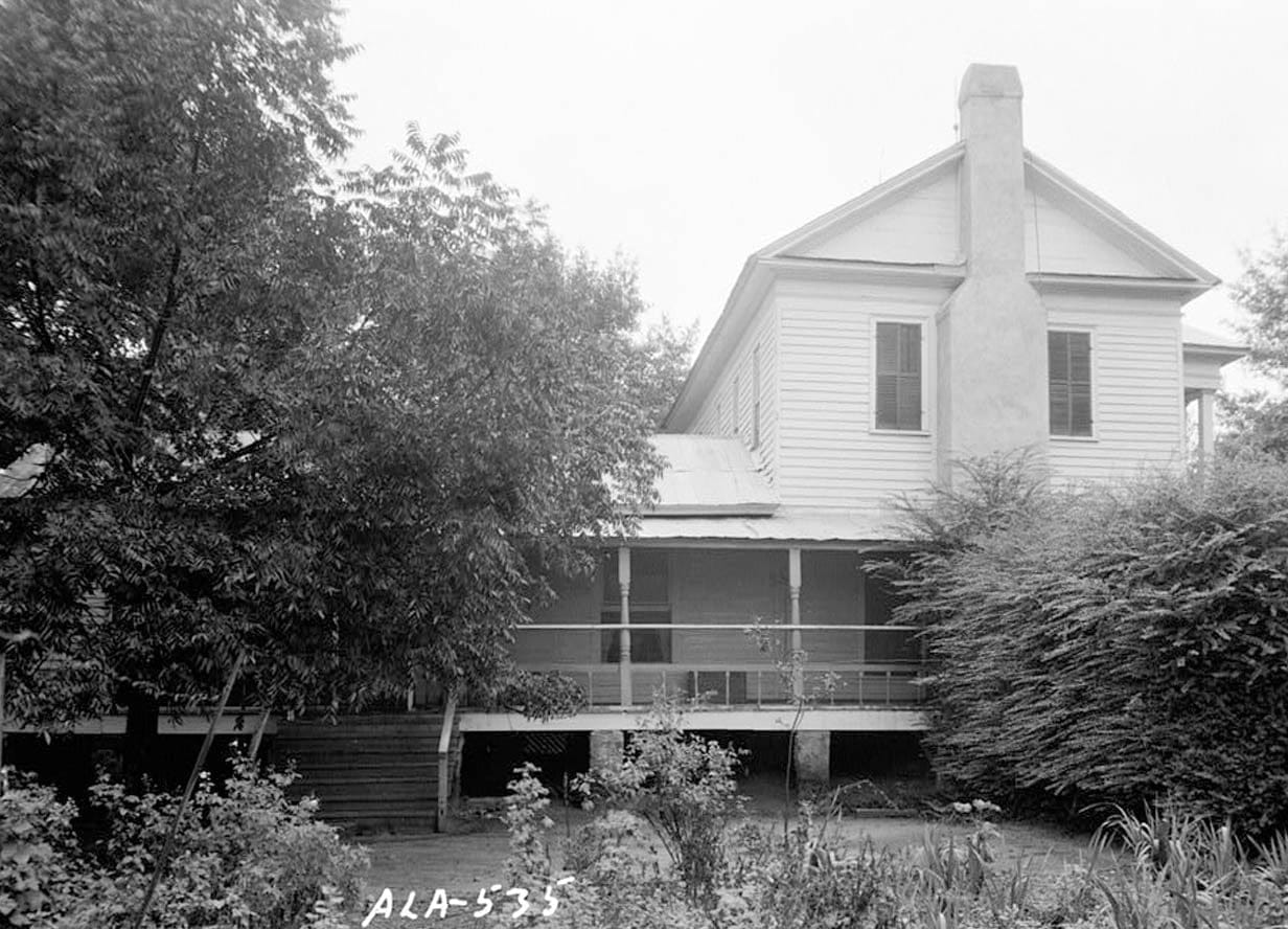 Historic Photo : A. A. Tatum House, 226 North Lafayette Street, Lafayette, Chambers County, AL 2 Photograph