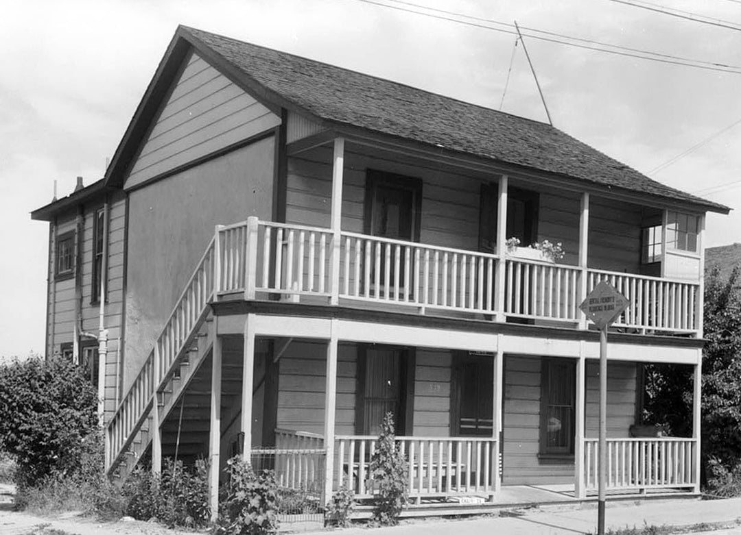 Historic Photo : General Fremont House, 539 Hartnell Street, Monterey, Monterey County, CA 1 Photograph