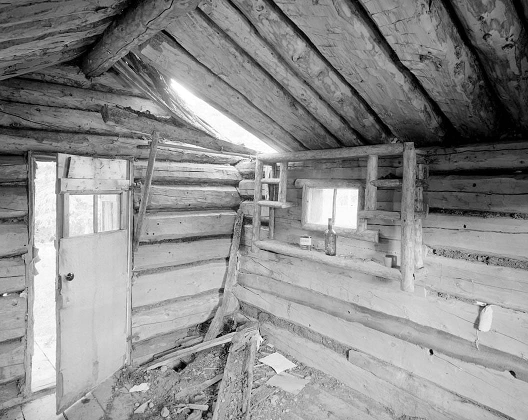 Historic Photo : Town of Chisana, Women's Jail, Chisana, Valdez-Cordova Census Area, AK 5 Photograph