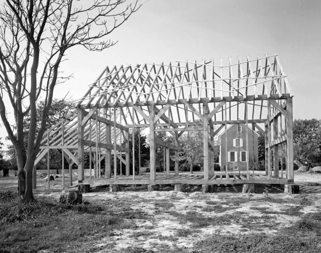 Historic Photo : John Dickinson Mansion, Feed Barn, Kitts Hummock Road, Dover, Kent County, DE 1 Photograph