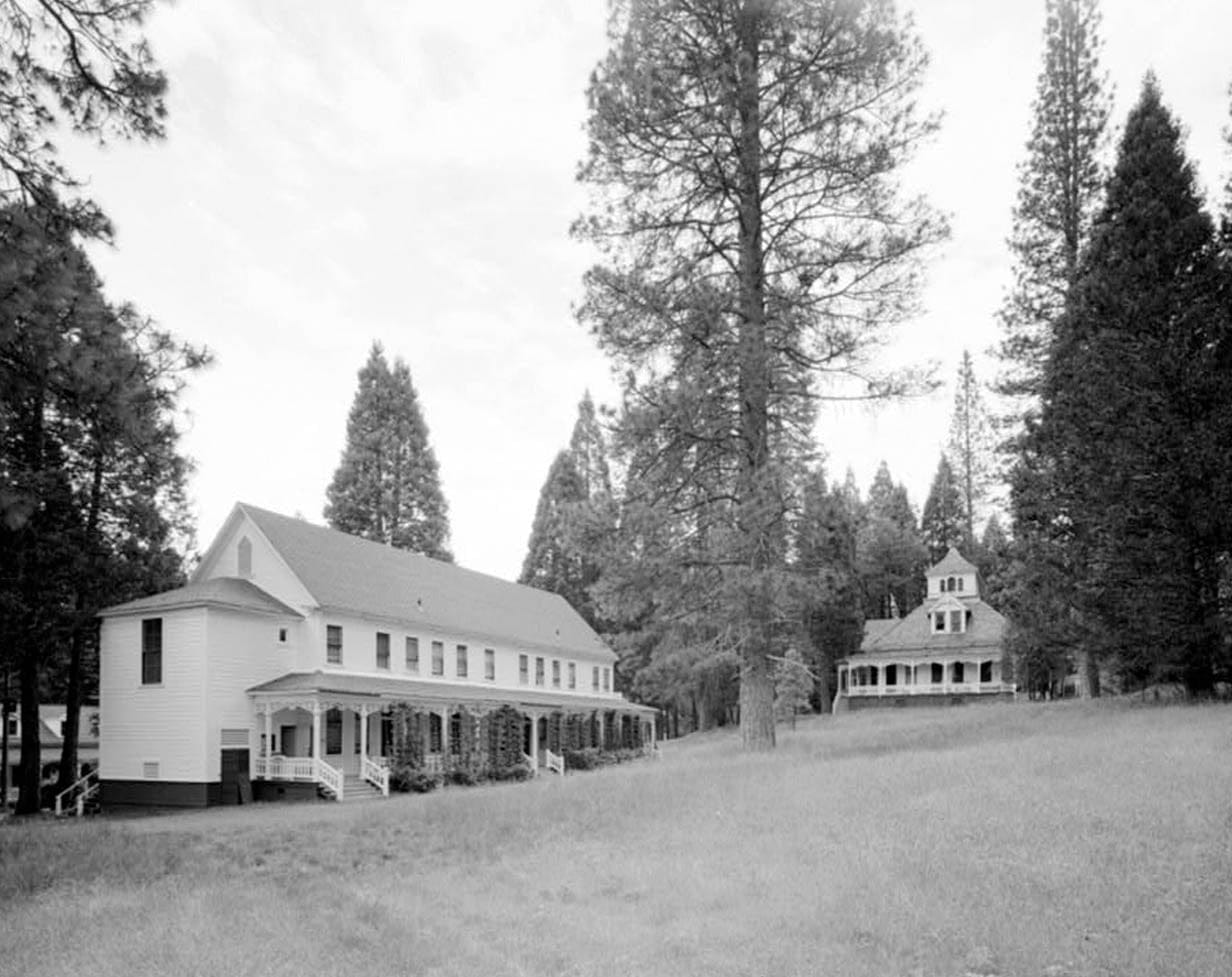 Historic Photo : Wawona Hotel, Wawona, Mariposa County, CA 1 Photograph