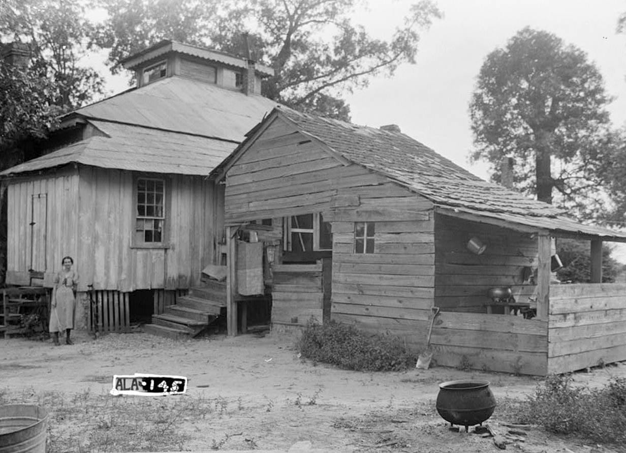 Historic Photo : Pearson House, County Road 6, Marengo, Marengo County, AL 2 Photograph
