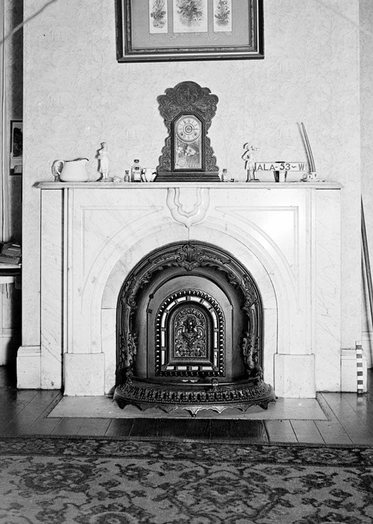 Historic Photo : Audley H. Gazzam House & Servants' Quarters, 1255 Government Street, Mobile, Mobile County, AL 11 Photograph