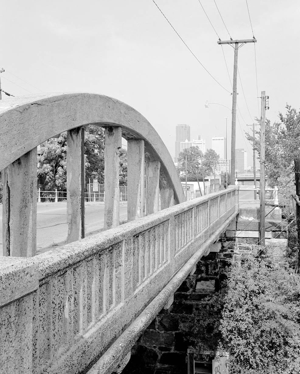 Historic Photo : Second Street Bridge, Spanning Union Pacific Railroad lines, Little Rock, Pulaski County, AR 5 Photograph