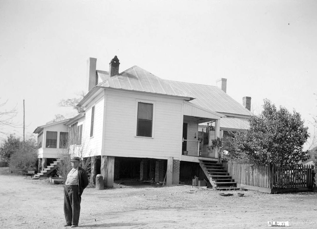 Historic Photo : Newson House, State Road 10, Camden, Wilcox County, AL 1 Photograph