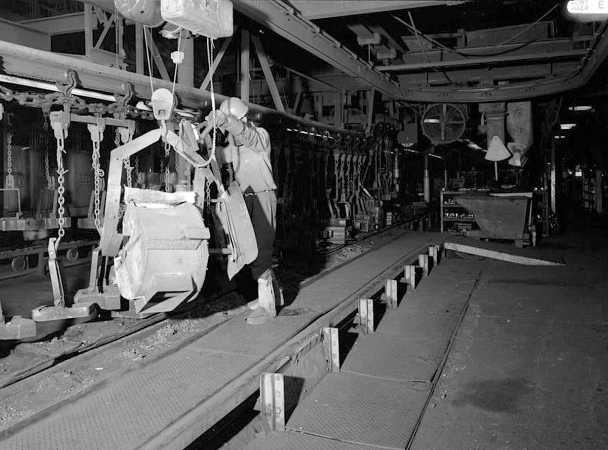 Historic Photo : Stockham Pipe & Fittings Company, Grey Iron Foundry, 4000 Tenth Avenue North, Birmingham, Jefferson County, AL 9 Photograph