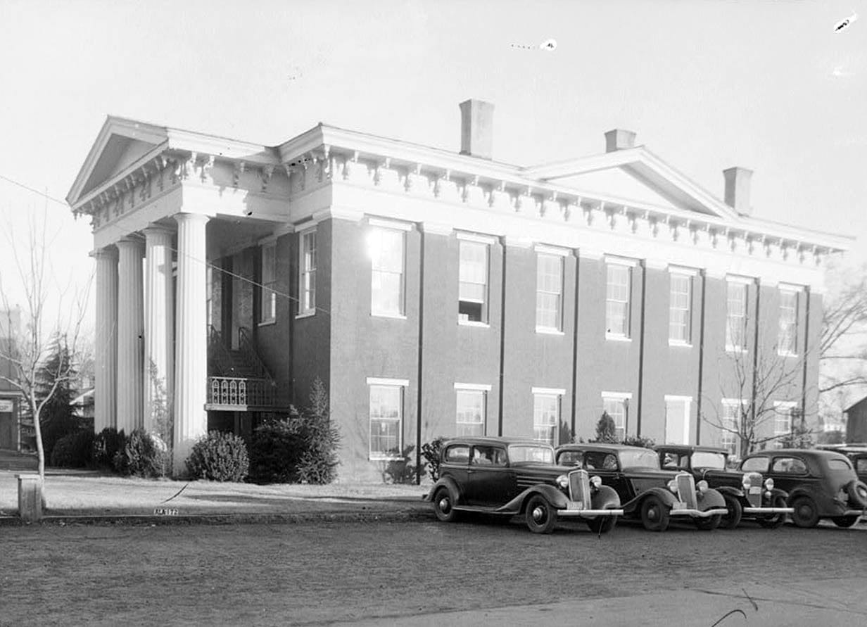 Historic Photo : Wilcox County Courthouse, Broad, Claiborne, Court & Water Streets, Camden, Wilcox County, AL 2 Photograph