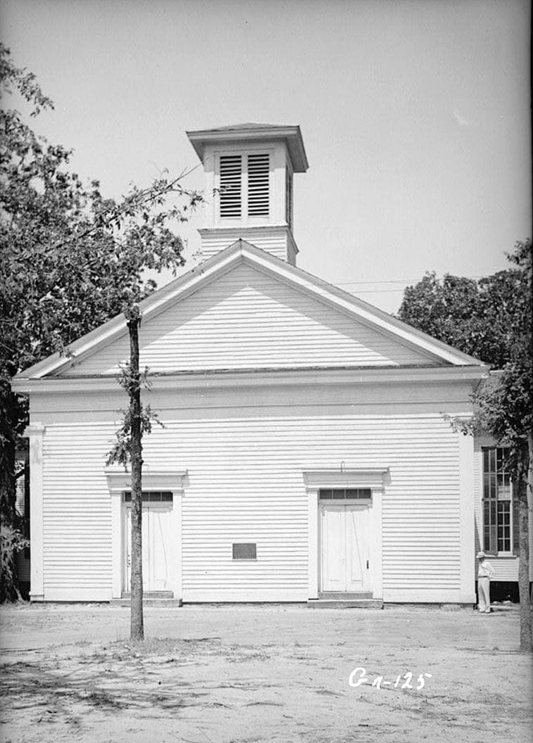 Historic Photo : Old Emory Church, Oxford, Newton County, GA 1 Photograph