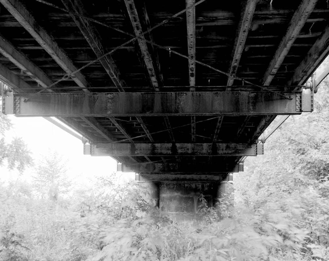 Historic Photo : Boyleston Bridge, Spanning Skunk River, Lowell, Henry County, IA 1 Photograph