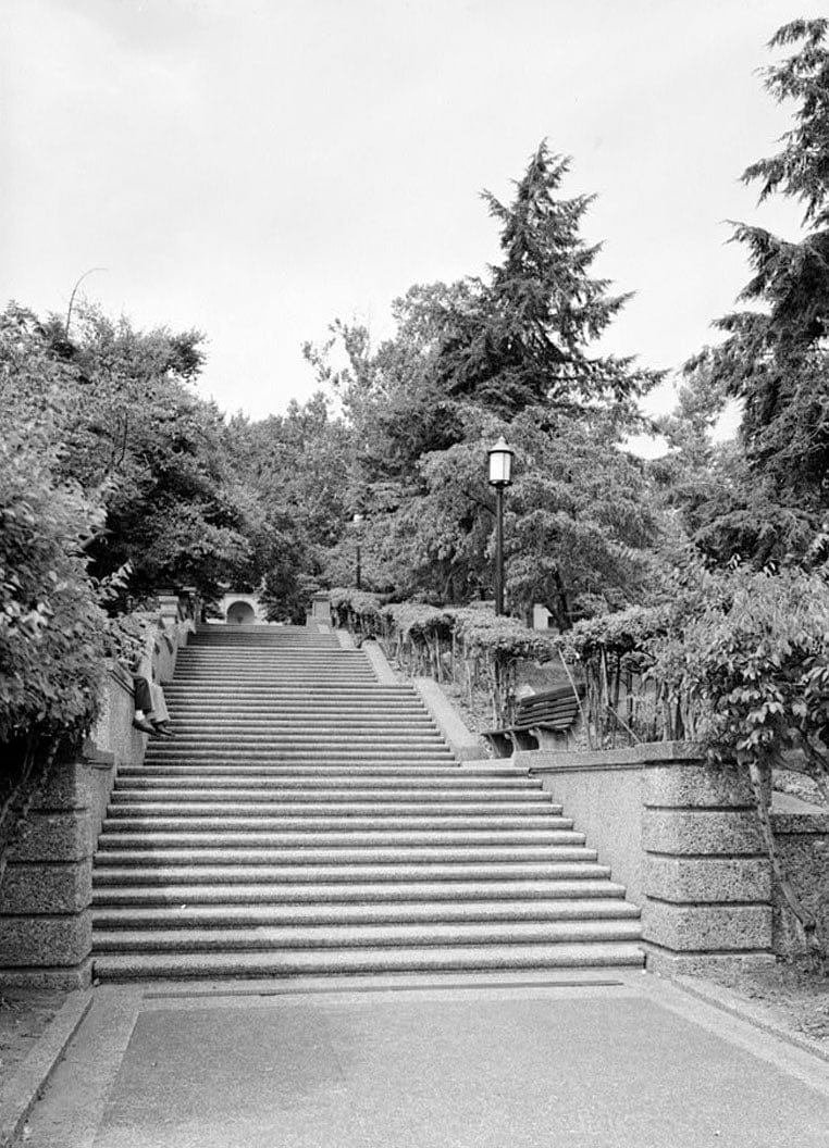 Historic Photo : Meridian Hill Park, Bounded by Fifteenth, Sixteenth, Euclid & W Streets, Northwest, Washington, District of Columbia, DC 16 Photograph
