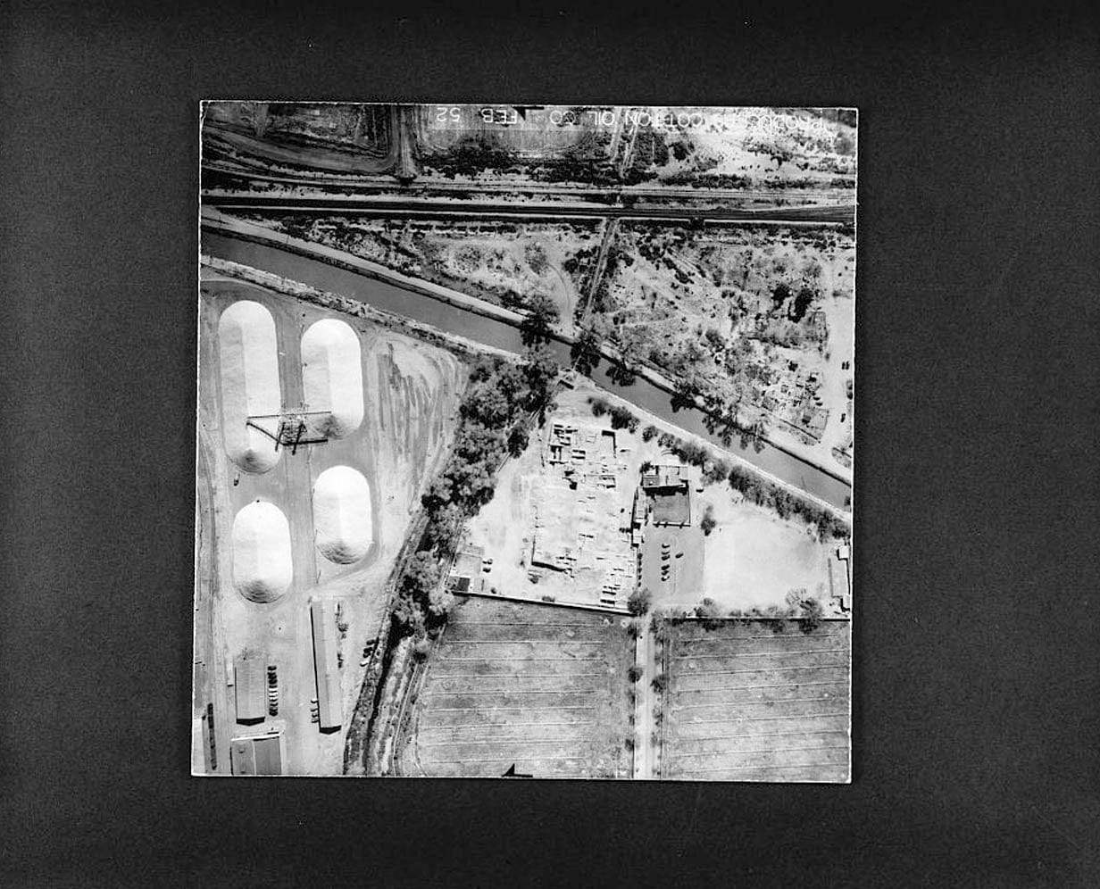 Historic Photo : Old Crosscut Canal, North Side of Salt River, Phoenix, Maricopa County, AZ 4 Photograph