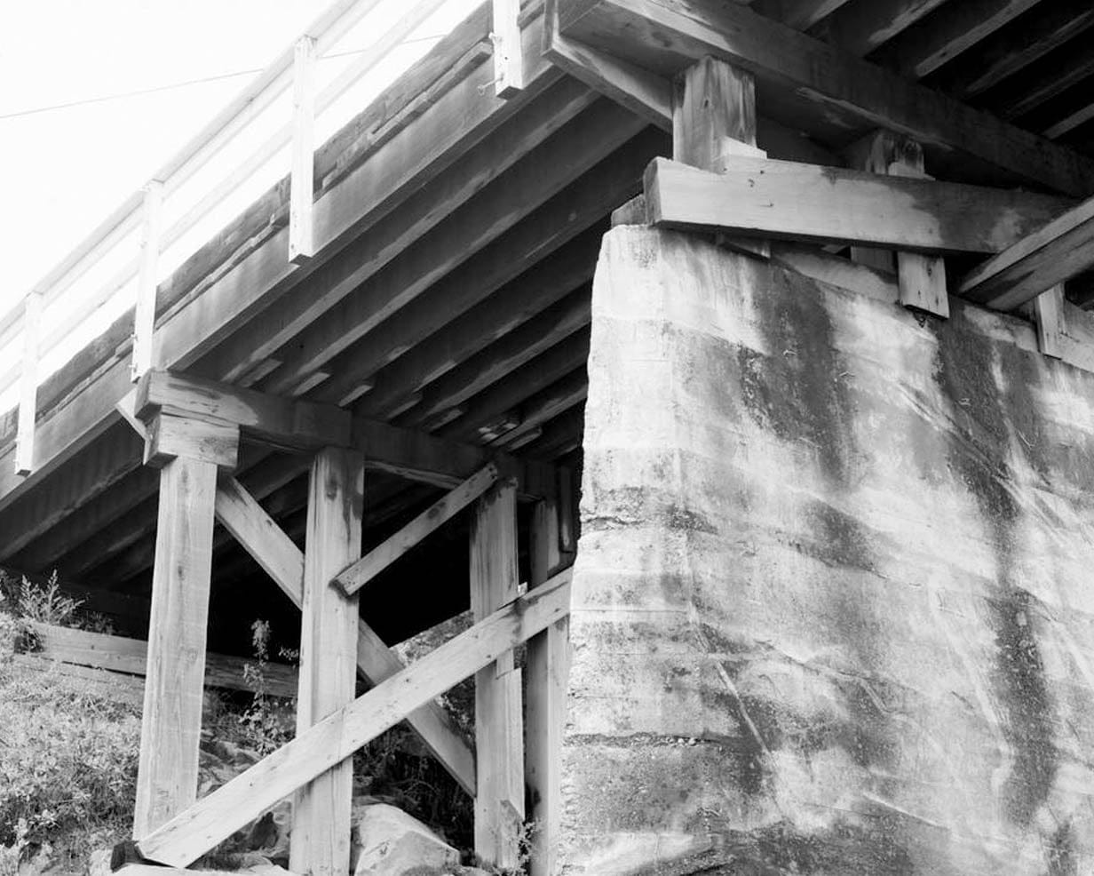 Historic Photo : Moody Bridge, Spanning South Fork Eel River, Garberville, Humboldt County, CA 5 Photograph