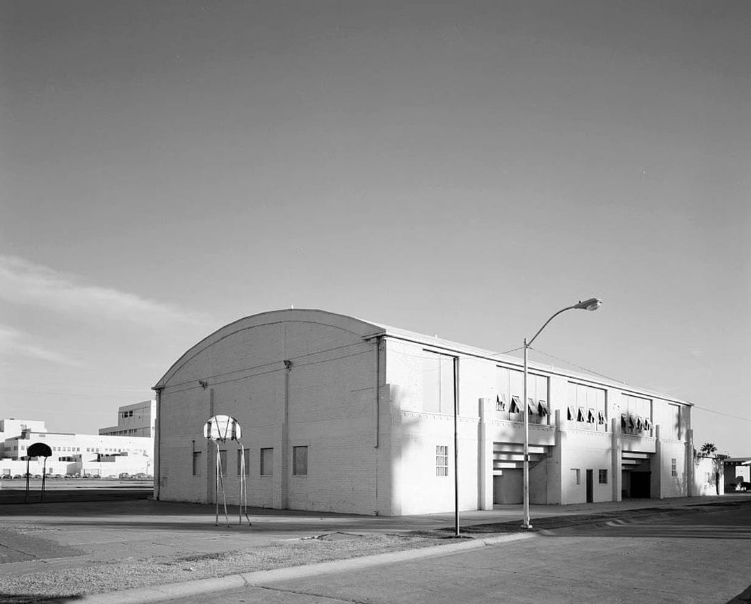 Historic Photo : Phoenix Indian School, Gymnasium, Northeast Corner of Central Avenue & Indian School Road, Phoenix, Maricopa County, AZ 3 Photograph