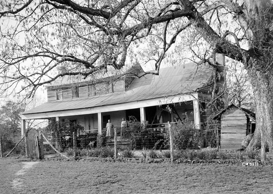 Historic Photo : Old Tavern, County Road 24, Allenton, Wilcox County, AL 1 Photograph