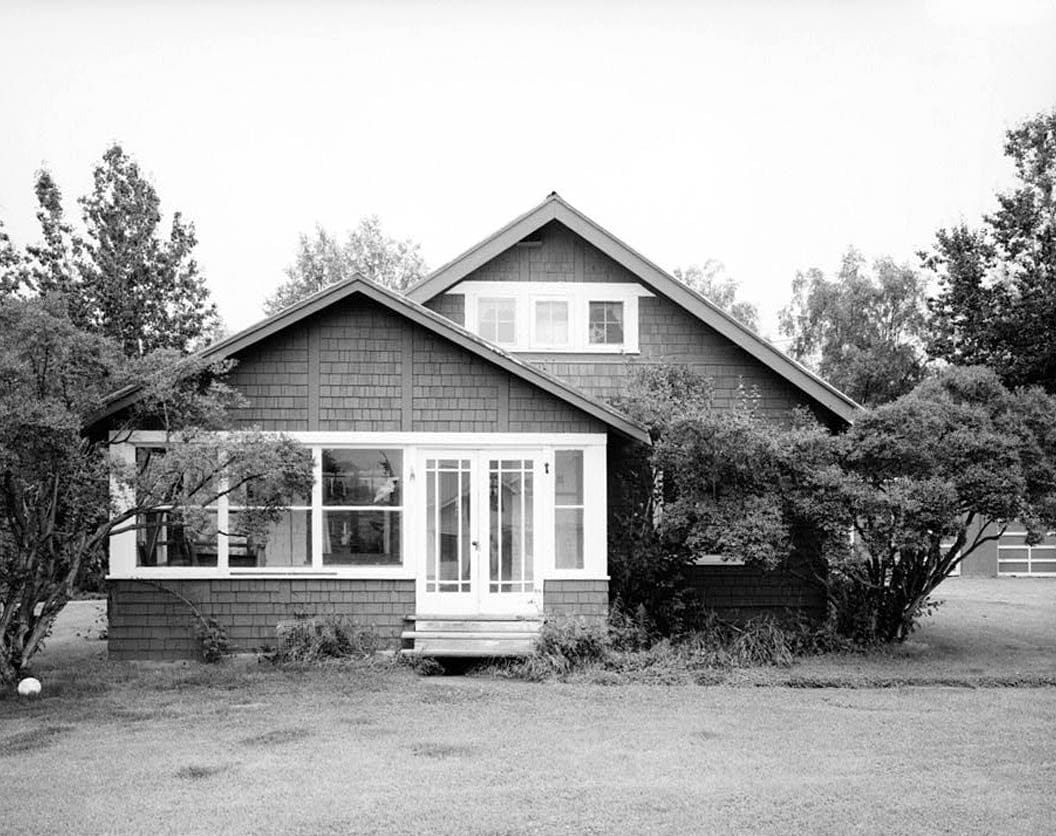 Historic Photo : Agricultural Experiment Station, Kodiak Cottage, Matanuska Trunk Road, Palmer, Matanuska-Susitna Borough, AK 1 Photograph