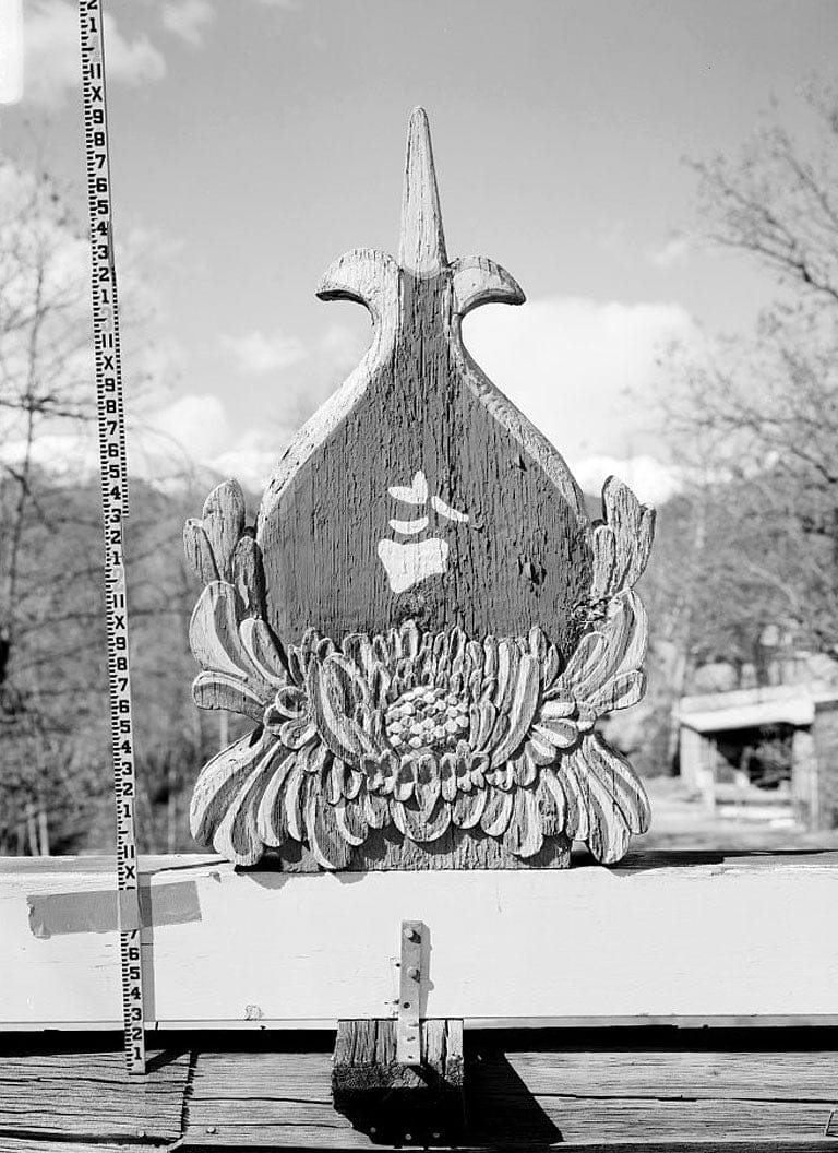 Historic Photo : Weaverville Joss House, Oregon Street, Weaverville, Trinity County, CA 23 Photograph