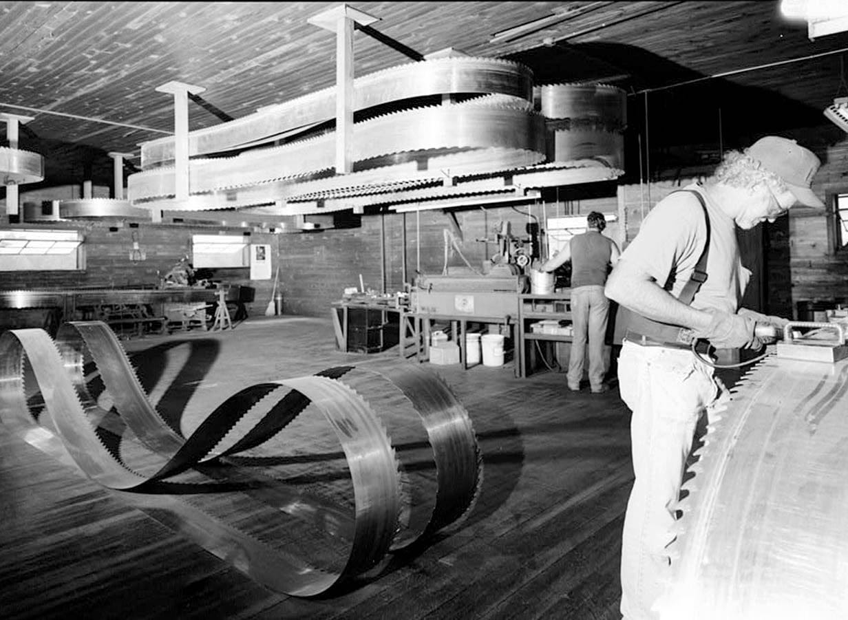 Historic Photo : Olon Belcher Lumber Mill, Highway 25 South, Brent, Bibb County, AL 3 Photograph