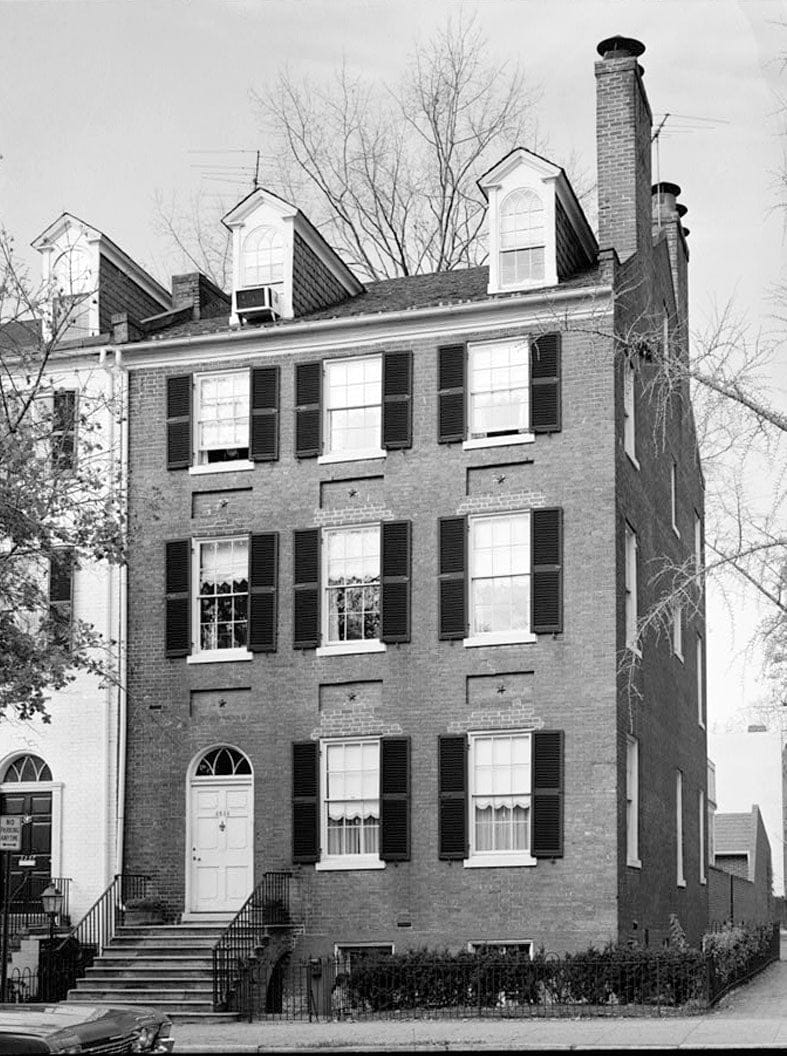 Historic Photo : Smith Row, 3255-3263 N Street Northwest, Washington, District of Columbia, DC 2 Photograph