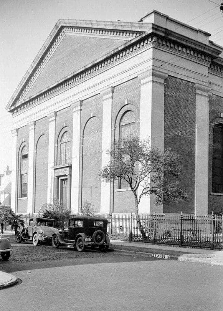 Historic Photo : Cathedral of the Immaculate Conception, South Claiborne Street, Mobile, Mobile County, AL 13 Photograph