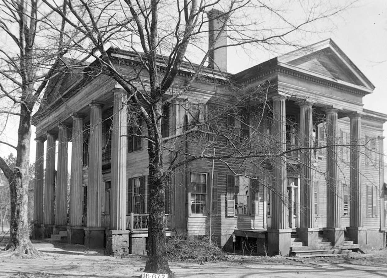 Historic Photo : Archibald Tyson House, State Highway 97 (County Road 29), Lowndesboro, Lowndes County, AL 2 Photograph
