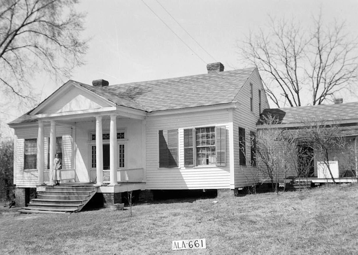 Historic Photo : E. L. Smoot House, 705 Mansion Street, Wetumpka, Elmore County, AL 3 Photograph