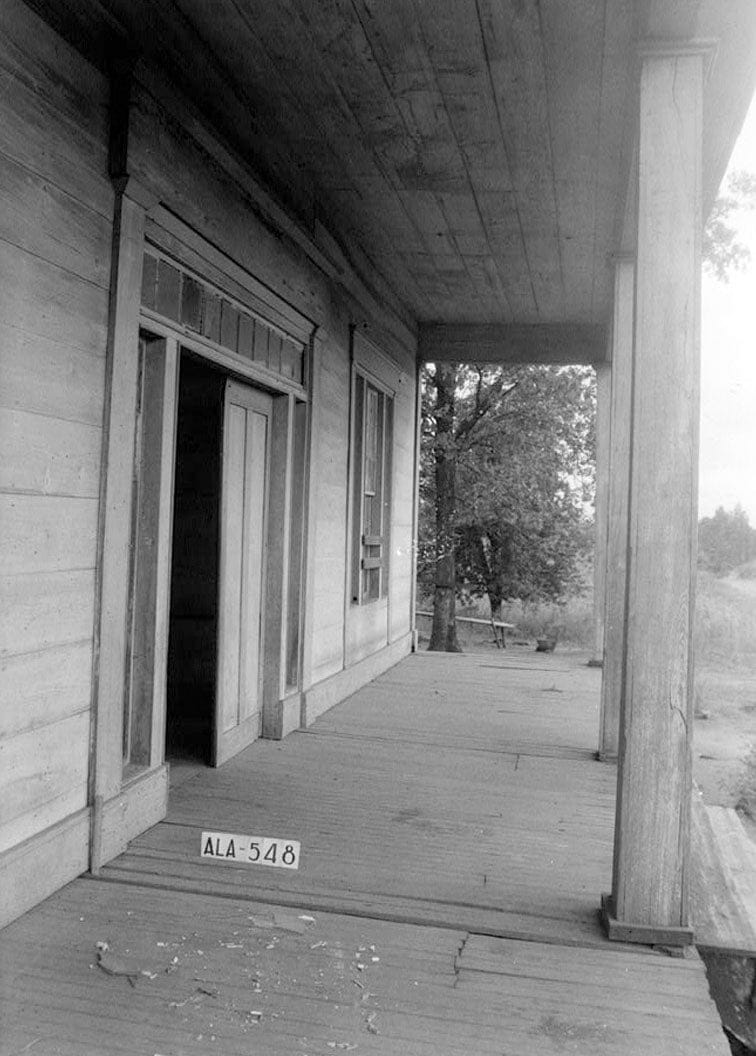 Historic Photo : Black-Gilling House, County Road 44, Dudleyville, Tallapoosa County, AL 2 Photograph