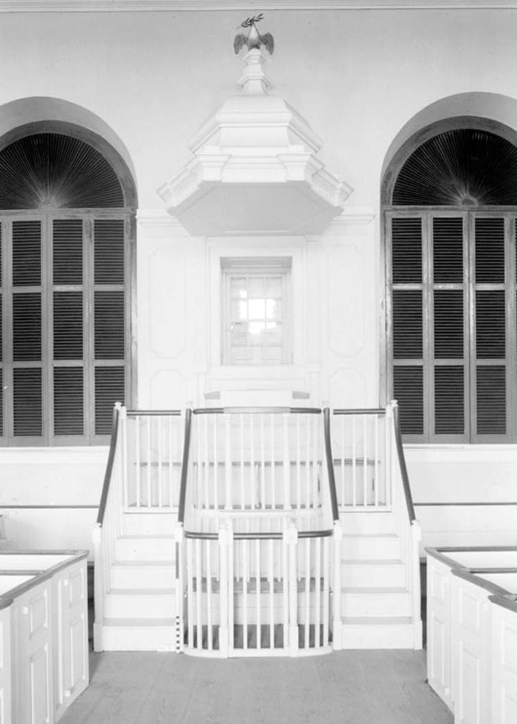 Historic Photo : Old Drawyers Presbyterian Church, Route 13, Odessa, New Castle County, DE 4 Photograph