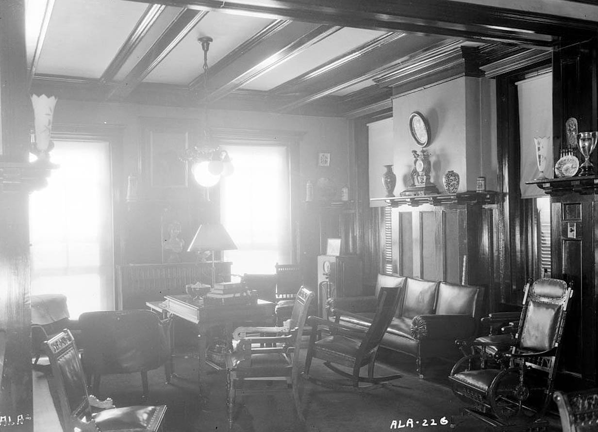 Historic Photo : Alfred Battle Home, Greensboro Avenue, Tuscaloosa, Tuscaloosa County, AL 4 Photograph