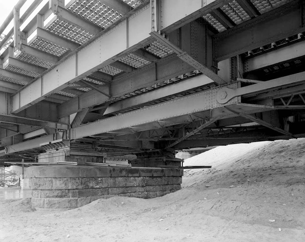 Historic Photo : Pacific Shortline Bridge, U.S. Route 20,spanning Missouri River, Sioux City, Woodbury County, IA 16 Photograph