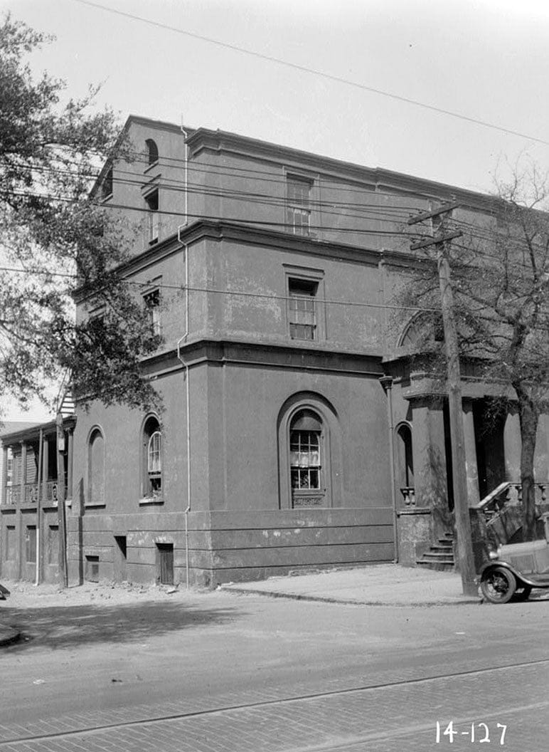Historic Photo : William Scarborough House, 41 West Broad Street, Savannah, Chatham County, GA 13 Photograph