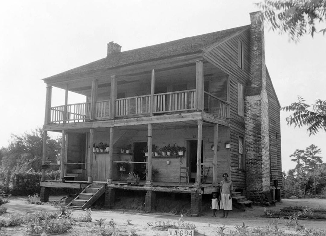 Historic Photo : Tavern & Stage Inn, County Road 58, Greenville, Butler County, AL 1 Photograph