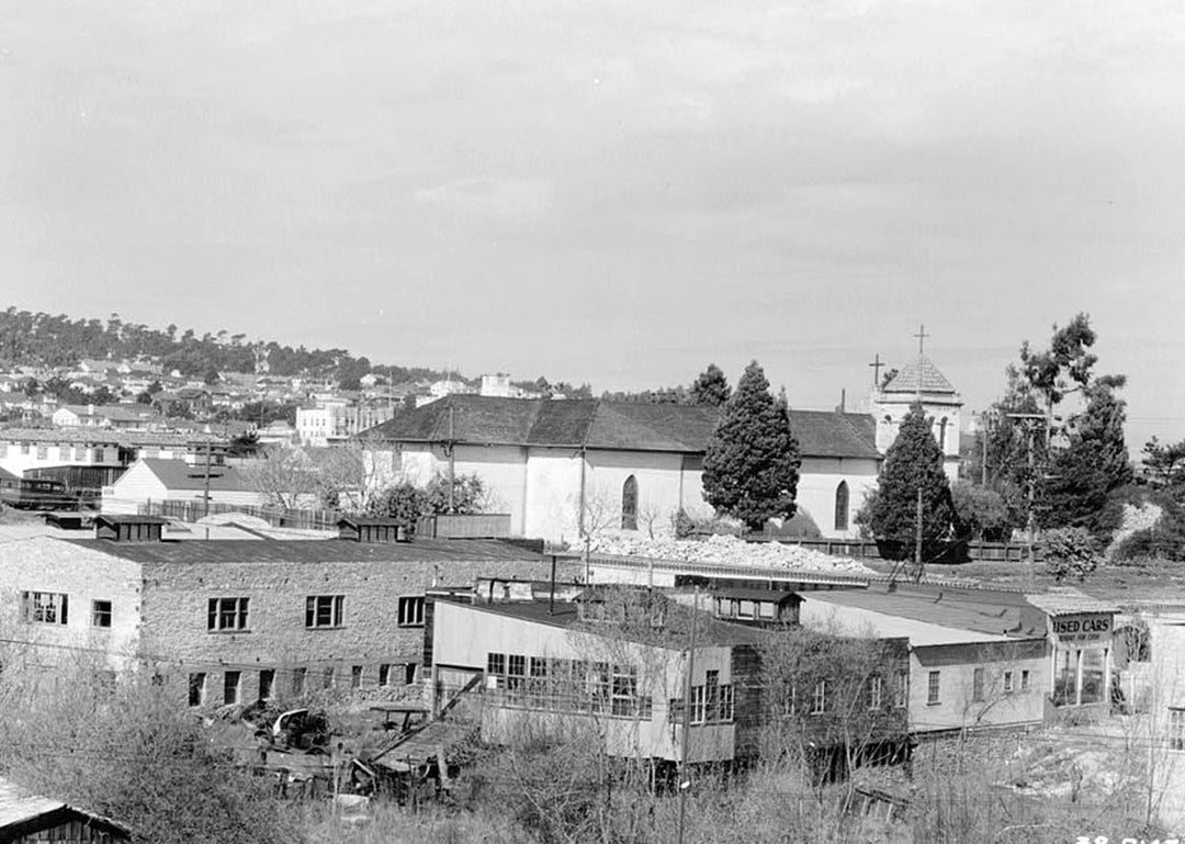 Historic Photo : San Carlos Presidio Church, 550 Church Street, Monterey, Monterey County, CA 2 Photograph