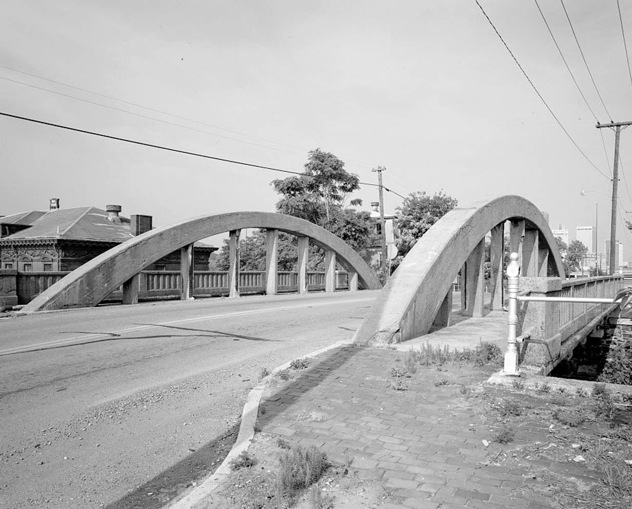 Historic Photo : Second Street Bridge, Spanning Union Pacific Railroad lines, Little Rock, Pulaski County, AR 4 Photograph