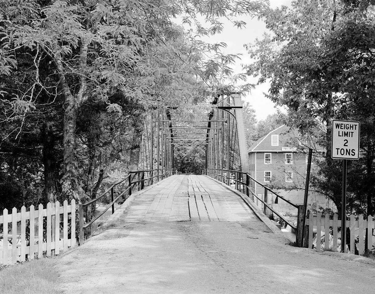 Historic Photo : War Eagle Bridge, Spanning War Eagle Creek at Benton County Road No. 98, War Eagle, Benton County, AR 1 Photograph