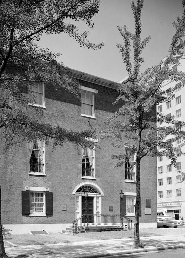 Historic Photo : Decatur House, National Trust for Historic Preservation, 748 Jackson Place Northwest, Washington, District of Columbia, DC 14 Photograph