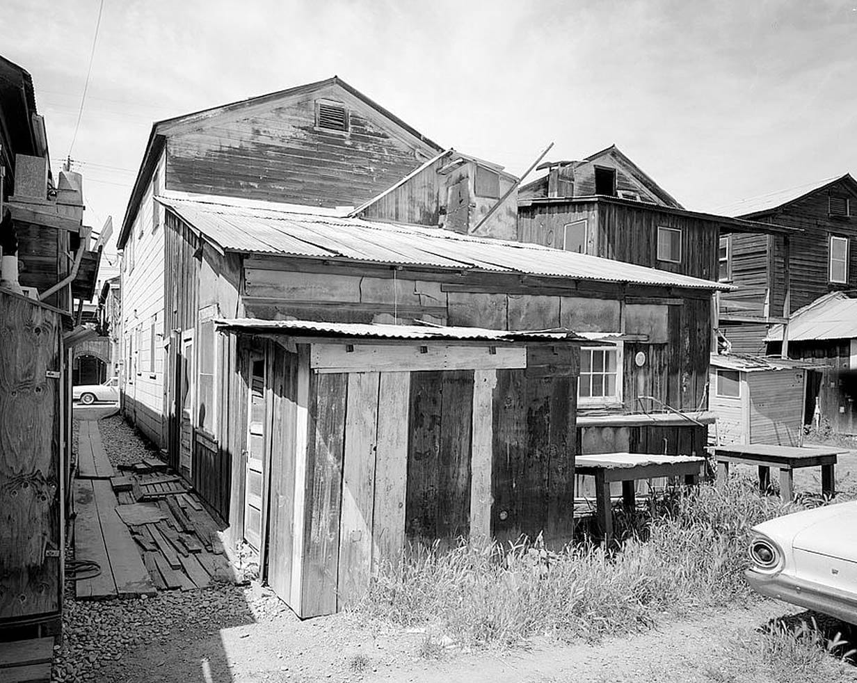 Historic Photo : Town of Locke, Residential Building, 13939 Main Street, Locke, Sacramento County, CA 2 Photograph