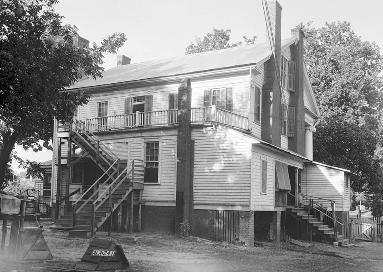 Historic Photo : Perkins-Spencer House, Spencer Street, Eutaw, Greene County, AL 1 Photograph