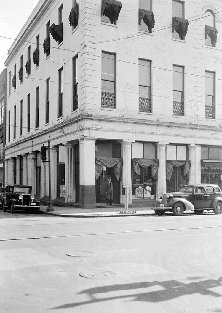 Historic Photo : Pollock Building, 51 South Royal Street, Mobile, Mobile County, AL 3 Photograph