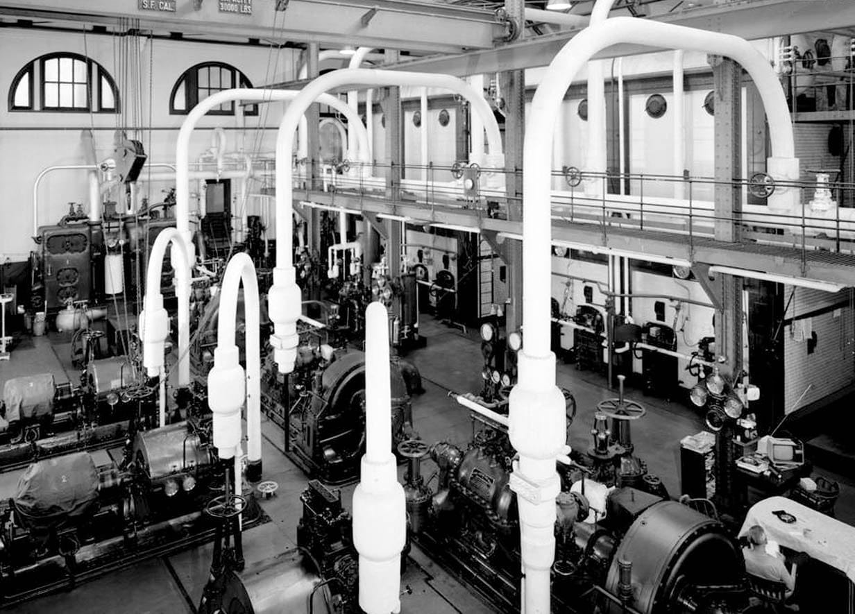 Historic Photo : San Francisco Fire Department, Pumping Station No. 2, Van Ness Avenue at Bay, San Francisco, San Francisco County, CA 3 Photograph