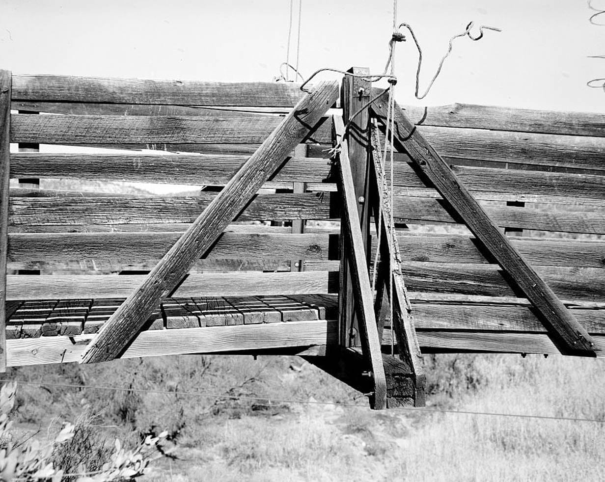 Historic Photo : Verde River Sheep Bridge, Spanning Verde River (Tonto National Forest), Cave Creek, Maricopa County, AZ 3 Photograph