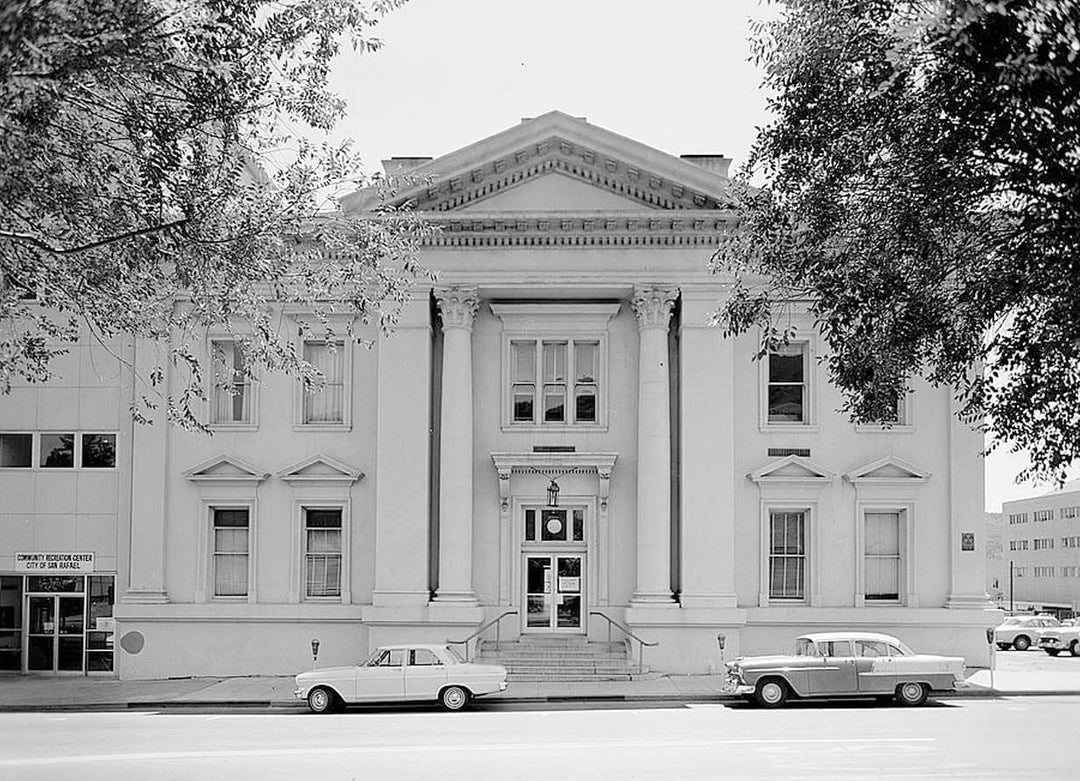 Historic Photo : Marin County Courthouse, Fourth Street between A & Court Streets, San Rafael, Marin County, CA 1 Photograph