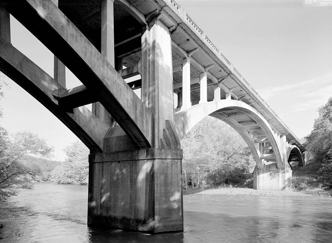 Historic Photo : Fourche Lafave Bridge, Spanning Fourche Lafave River at State Highway 7, Nimrod, Perry County, AR 4 Photograph
