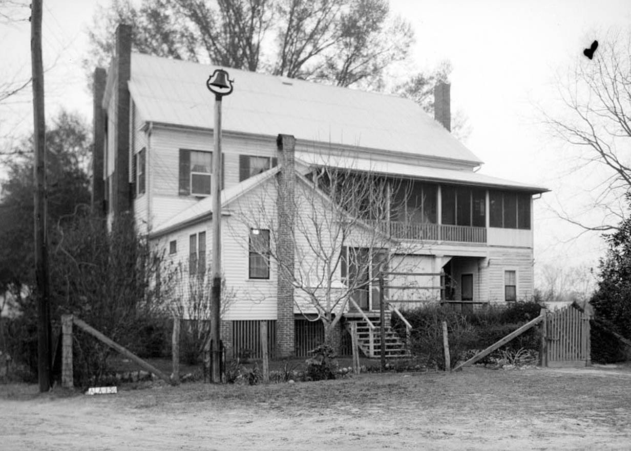Historic Photo : Rosemary House & Plantation Store, State Route 28 vicinity, Millers Ferry, Wilcox County, AL 2 Photograph