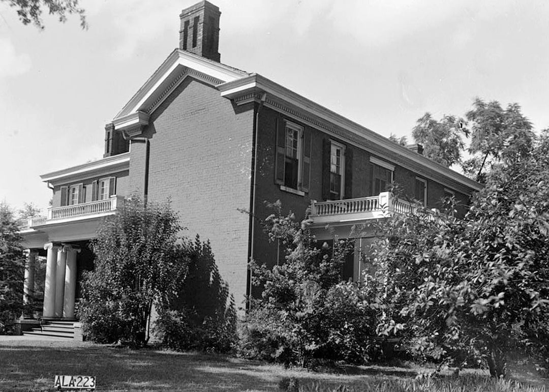 Historic Photo : Martin-Randolph-Marlowe House, 816 Twenty-second Avenue, Tuscaloosa, Tuscaloosa County, AL 2 Photograph