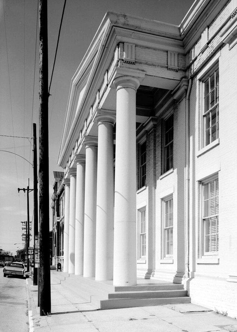 Historic Photo : Central of Georgia Railway, Gray Building, 227 West Broad Street, Savannah, Chatham County, GA 5 Photograph