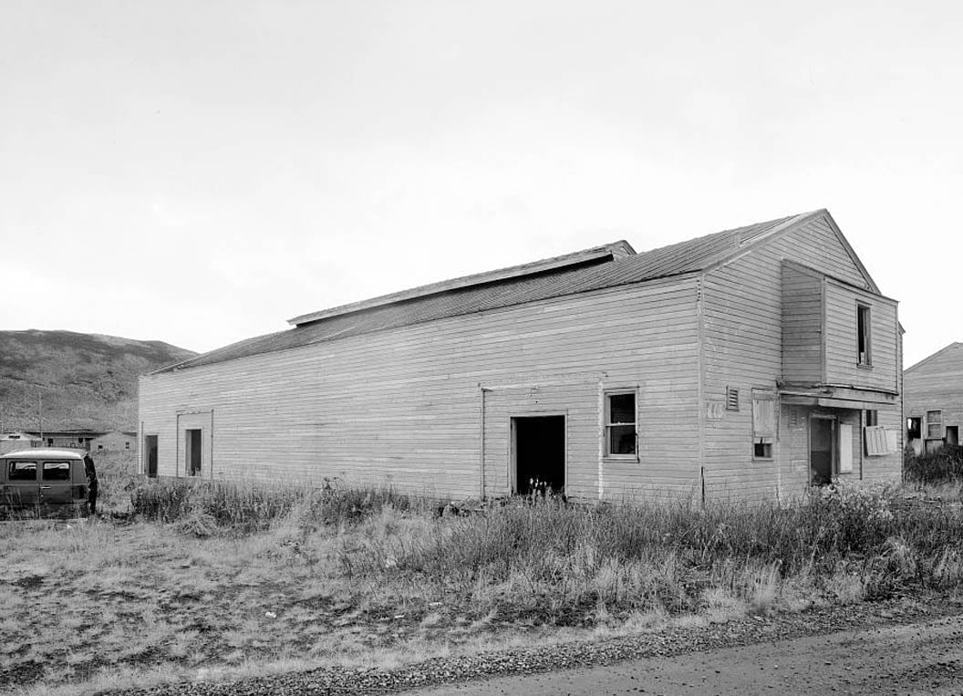 Historic Photo : Naval Operating Base Dutch Harbor & Fort Mears, Margaret Bay Cantonment Theater, Unalaska, Aleutian Islands, AK 1 Photograph