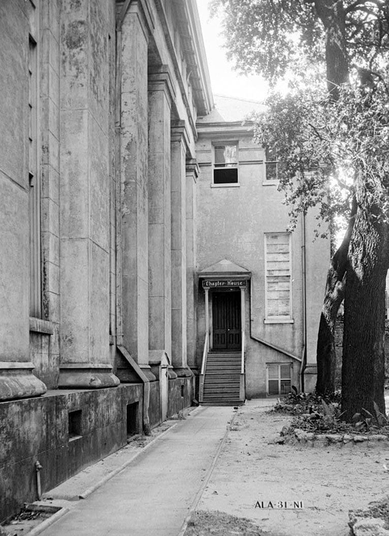 Historic Photo : Christ Episcopal Church, Church & Saint Emanuel Streets, Mobile, Mobile County, AL 7 Photograph