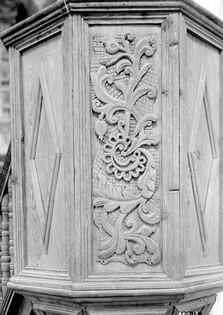 Historic Photo : San Xavier del Bac Mission, Mission Road, Tucson, Pima County, AZ 43 Photograph