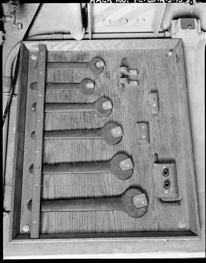 Historic Photo : St. Lucie Canal, Lock No. 1, Hydroelectric Power House, St. Lucie, Cross State Canal, Okeechobee Intracoastal Waterway, Stuart, Martin County, FL 7 Photograph