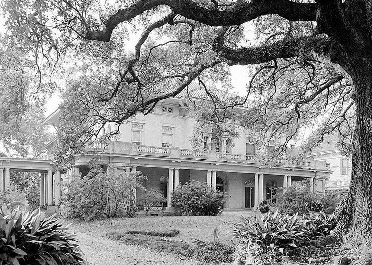 Historic Photo : Burgess-Maschmeyer House, 1209 Government Street, Mobile, Mobile County, AL 2 Photograph